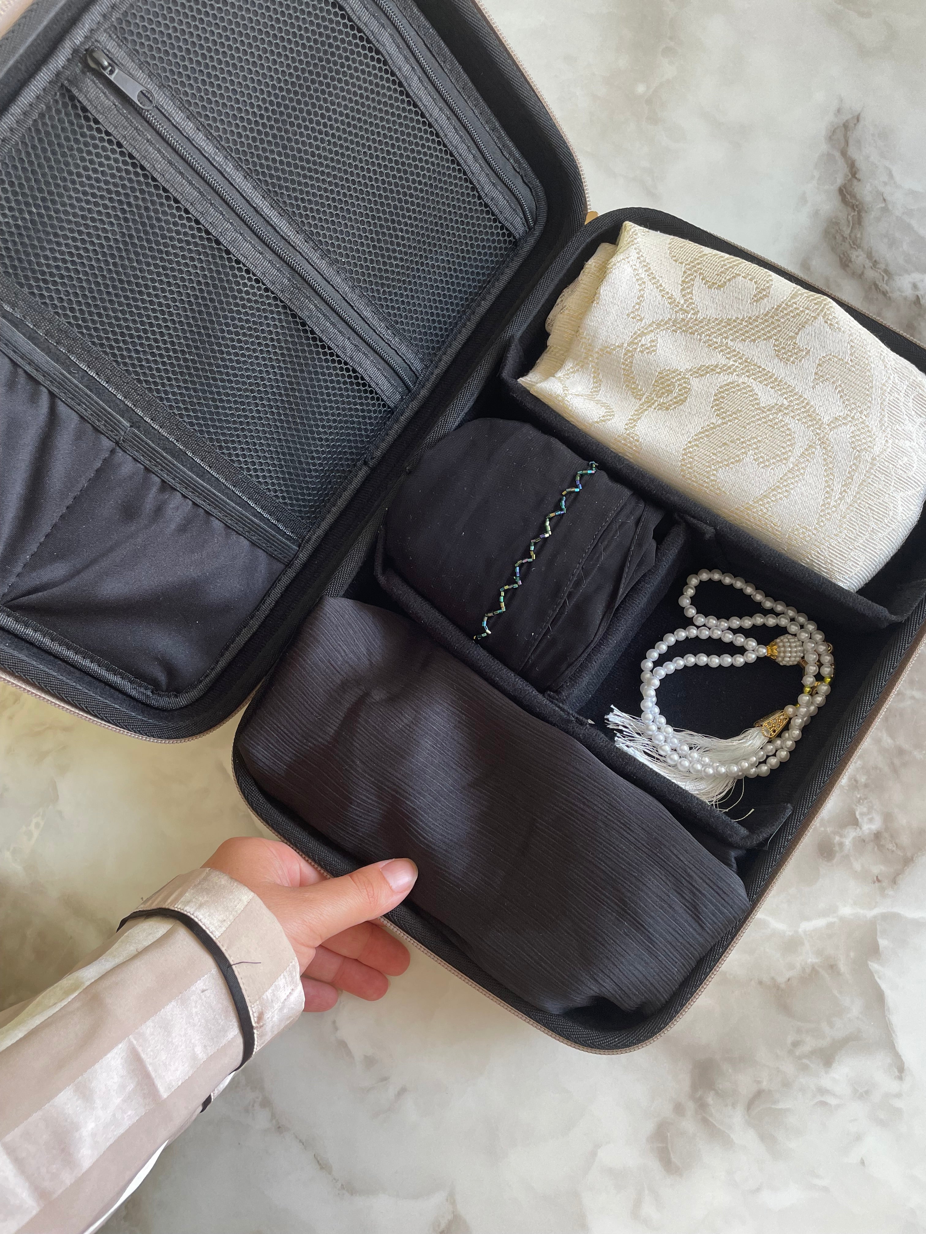 Organiseur de Voyage Melhab | Rangement Voiles, Bijoux & Accessoires